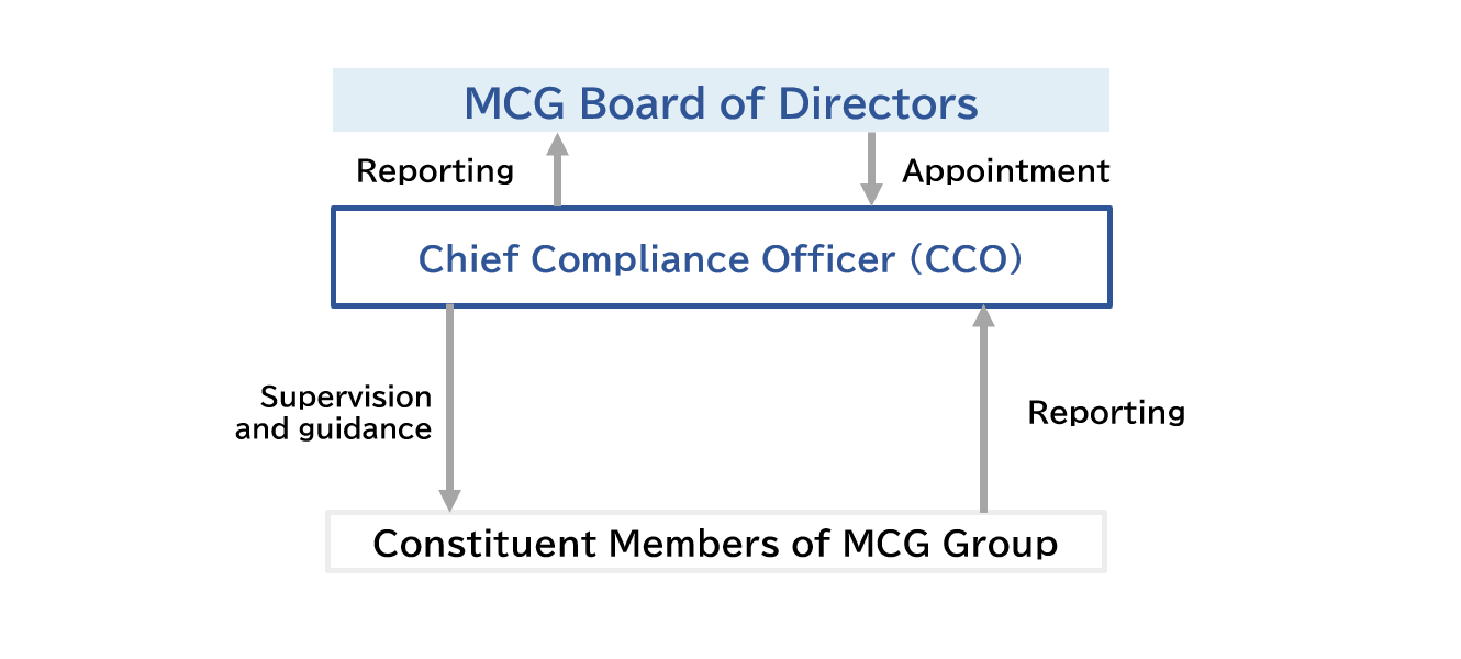 MCG Compliance system diagram