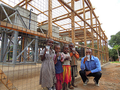 Clean water project in Kenya