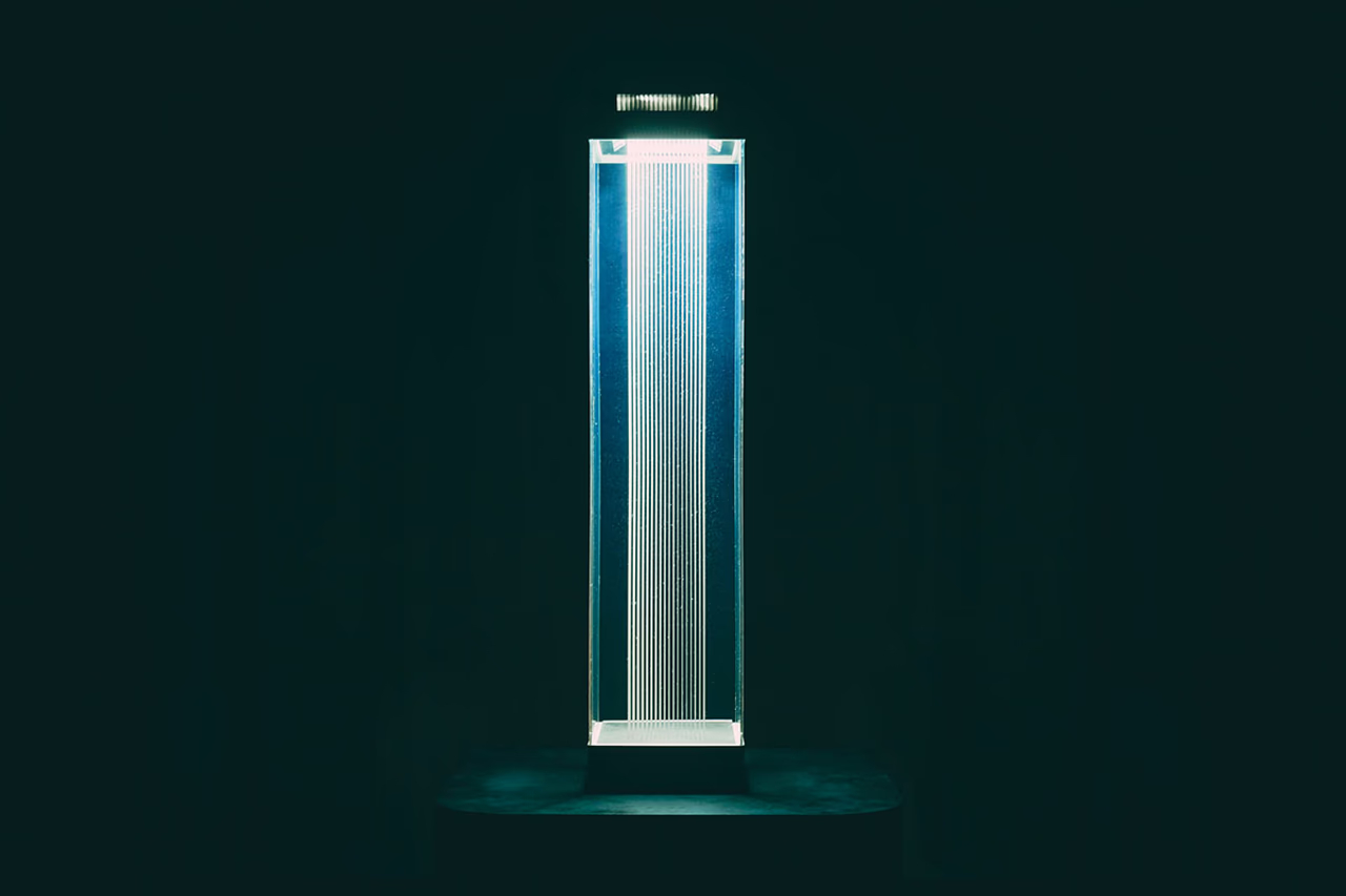 A floor lamp from the 
